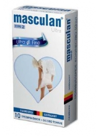Ультратонкие презервативы Masculan Ultra Fine с обильной смазкой - 10 шт. - Masculan - купить с доставкой в Сочи