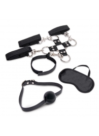 Набор для фиксации из 7 предметов Hogtie   Ball Gag Kit - Lux Fetish - купить с доставкой в Сочи