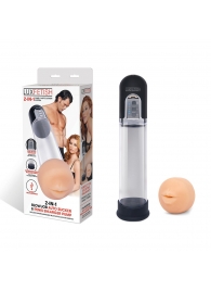 Автоматическая вакуумная помпа-мастурбатор Blowjob Auto Sucker Penis Enlarger Pump - Lux Fetish - в Сочи купить с доставкой