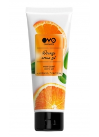 Лубрикант на водной основе OYO Aroma Gel Orange с ароматом апельсина - 75 мл. - OYO - купить с доставкой в Сочи