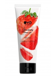 Лубрикант на водной основе OYO Aroma Gel Strawberry с ароматом клубники - 75 мл. - OYO - купить с доставкой в Сочи