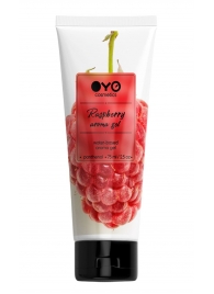 Лубрикант на водной основе OYO Aroma Gel Raspberry с ароматом малины - 75 мл. - OYO - купить с доставкой в Сочи