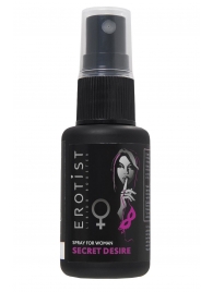 Возбуждающий спрей для женщин Erotist Secret Desire - 30 мл. - Erotist Libido Booster - купить с доставкой в Сочи