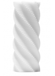 Белый 3D мастурбатор SPIRAL - Tenga - в Сочи купить с доставкой