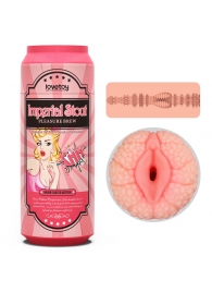 Мастурбатор-вагина Pleasure Brew Masturbator-Imperial Stout в банке - Lovetoy - в Сочи купить с доставкой