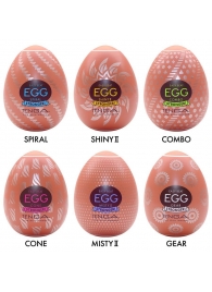 Набор из 6 мастурбаторов-яиц Tenga Egg Variety Pack V - Tenga - в Сочи купить с доставкой