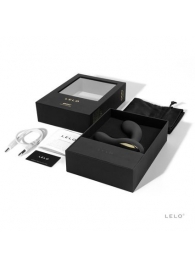 Чёрный перезаряжаемый стимулятор простаты Bruno Black - Lelo - в Сочи купить с доставкой