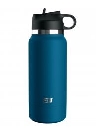 Мастурбатор-вагина в синей колбе F*ck Flask - Pipedream - в Сочи купить с доставкой