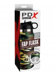 Мастурбатор в камуфляжной колбе Fap Flask - Pipedream - в Сочи купить с доставкой