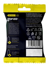 Ультратонкие презервативы Ganzo Ultra thin в мягкой упаковке - 3 шт. - Ganzo - купить с доставкой в Сочи