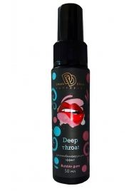 Спрей для горла Deep Throat с десенсибилизирующим эффектом и вкусом бабл-гам - 50 мл. - БиоМед - купить с доставкой в Сочи