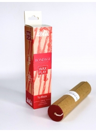 Низкотемпературная свеча для тактильной практики Wax Play To Blaze - Lola Games - купить с доставкой в Сочи