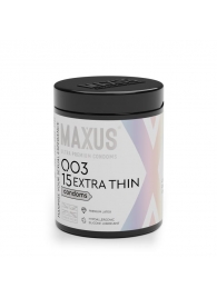 Экстремально тонкие презервативы MAXUS 003 Extra Thin - 15 шт. - Maxus - купить с доставкой в Сочи