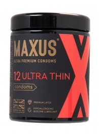 Ультратонкие презервативы MAXUS Ultra Thin - 12 шт. - Maxus - купить с доставкой в Сочи