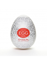 Мастурбатор-яйцо Keith Haring EGG PARTY - Tenga - в Сочи купить с доставкой