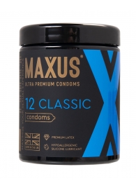 Классические презервативы MAXUS Classic - 12 шт. - Maxus - купить с доставкой в Сочи
