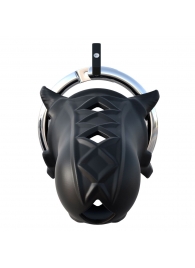 Черный замок верности Extreme Silicone Cock Blocker - Pipedream - купить с доставкой в Сочи