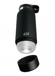 Черный мастурбатор в виде бутылки Fap Flask - Pipedream - в Сочи купить с доставкой