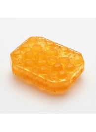 Оранжевый мастурбатор-стимулятор Tenga Uni Topaz - Tenga - в Сочи купить с доставкой