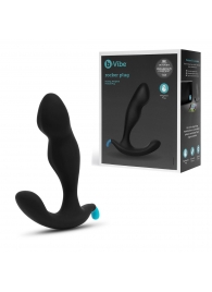 Черный утяжеленный анальный стимулятор Rocker Plug - 12 см. - b-Vibe - в Сочи купить с доставкой