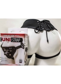 Универсальные трусики Harness UNI strap с корсетом - LOVETOY (А-Полимер) - купить с доставкой в Сочи