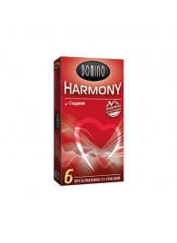 Гладкие презервативы Domino Harmony - 6 шт. - Domino - купить с доставкой в Сочи