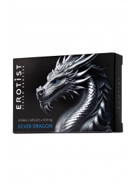 Капсулы для мужчин Erotist Silver Dragon для усиления эрекции - 10 капсул - Erotist Libido Booster - купить с доставкой в Сочи