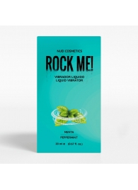 Жидкий вибратор Nuei Rock Me! с ароматом мяты - 20 мл. - Nuei cosmetics - купить с доставкой в Сочи