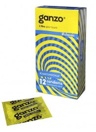 Классические презервативы с обильной смазкой Ganzo Classic - 12 шт. - Ganzo - купить с доставкой в Сочи