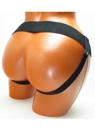 Трусики для страпона коричневого цвета - БДСМ Арсенал - купить с доставкой в Сочи