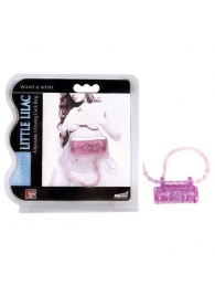 Эрекционное кольцо с вибратором LITTLE LILAC - Dream Toys - в Сочи купить с доставкой