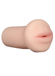 Нежный мастурбатор-ротик REALSTUFF 5INCH MASTURBATOR BJ - Dream Toys - в Сочи купить с доставкой