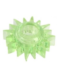 Зеленое эрекционное кольцо-солнце - Toyfa Basic - в Сочи купить с доставкой