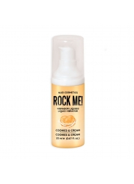 Жидкий вибратор Nuei Rock Me! с ароматом печенья и сливок - 20 мл. - Nuei cosmetics - купить с доставкой в Сочи