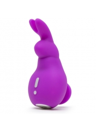 Фиолетовый клиторальный вибратор в форме зайчика - Happy Rabbit