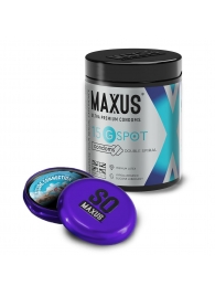 Гладкие презервативы Maxus G spot с двойной спиралью - 15 шт. - Maxus - купить с доставкой в Сочи