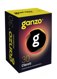 Классические презервативы с обильной смазкой Ganzo Classic - 30 шт. - Ganzo - купить с доставкой в Сочи