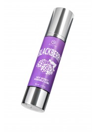 Массажное масло 2-в-1 Blackberry Hot Effect с разогревающим эффектом и вкусом ежевики - 50 мл. - Secret Play - купить с доставкой в Сочи