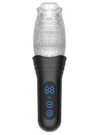 Автоматический мастурбатор Oral Sex Masturbator с функциями ротации, вибрации и фрикций - Secwell - в Сочи купить с доставкой
