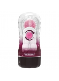 Прозрачный текстурированный мастурбатор Vacuum Cup Masturbator Black Hole - Baile - в Сочи купить с доставкой