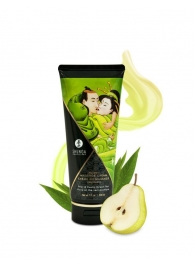 Массажный крем для тела с ароматом груши и зелёного чая Pear   Exotic Green Tea - 200 мл. - Shunga - купить с доставкой в Сочи