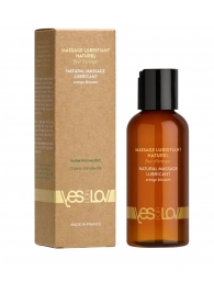 Натуральная массажная смазка Natural Lubricant Orange Blossom - 100 мл. - YESforLOV - купить с доставкой в Сочи