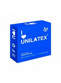 Классические презервативы Unilatex Natural Plain - 3 шт. - Unilatex - купить с доставкой в Сочи