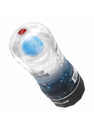 Прозрачный текстурированный мастурбатор Vacuum Cup Masturbator Planet - Baile - в Сочи купить с доставкой