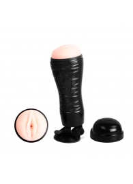 Мастурбатор-вагина Flora с присоской в основании - Baile - в Сочи купить с доставкой