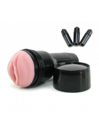 Мастурбатор-вагина Fleshlight - Vibro Pink Lady Touch с вибрацией - Fleshlight - в Сочи купить с доставкой