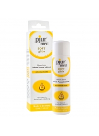 Силиконовый лубрикант с жожоба pjur MED Soft glide - 100 мл. - Pjur - купить с доставкой в Сочи