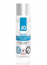 Возбуждающий лубрикант на водной основе JO Personal Lubricant H2O Warming - 60 мл. - System JO - купить с доставкой в Сочи
