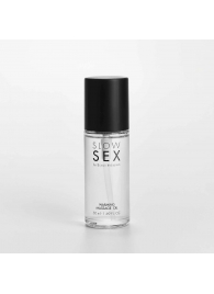 Съедобное cогревающее массажное масло Slow Sex - 50 мл. - Bijoux Indiscrets - купить с доставкой в Сочи