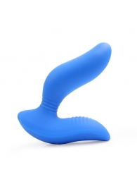 Синий вибромассажер простаты 3,5’’ Curve P-spot Massager - 12 см. - Erokay - в Сочи купить с доставкой